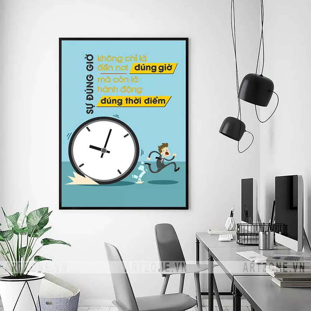 Tranh treo tường văn phòng đẹp - Lựa chọn phù hợp với không gian
