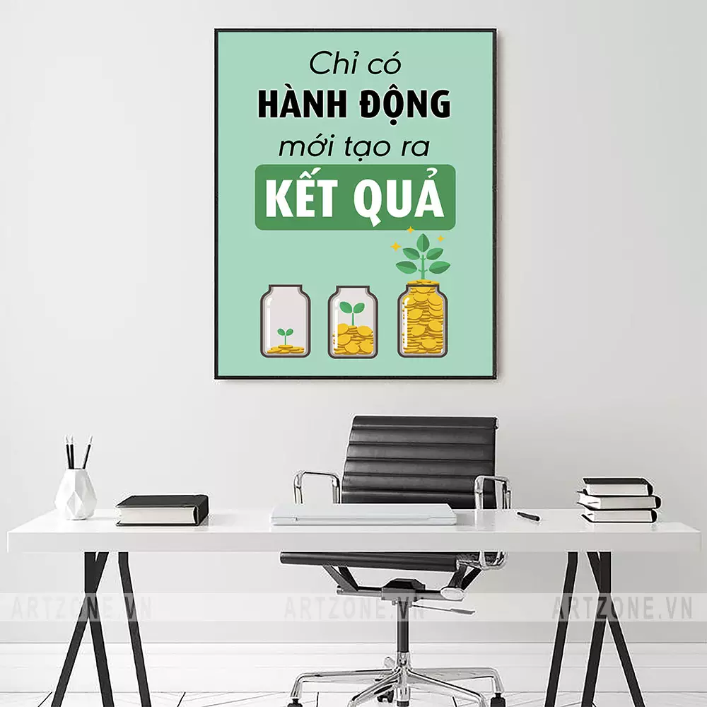 Tranh động lực văn phòng - Elon Musk