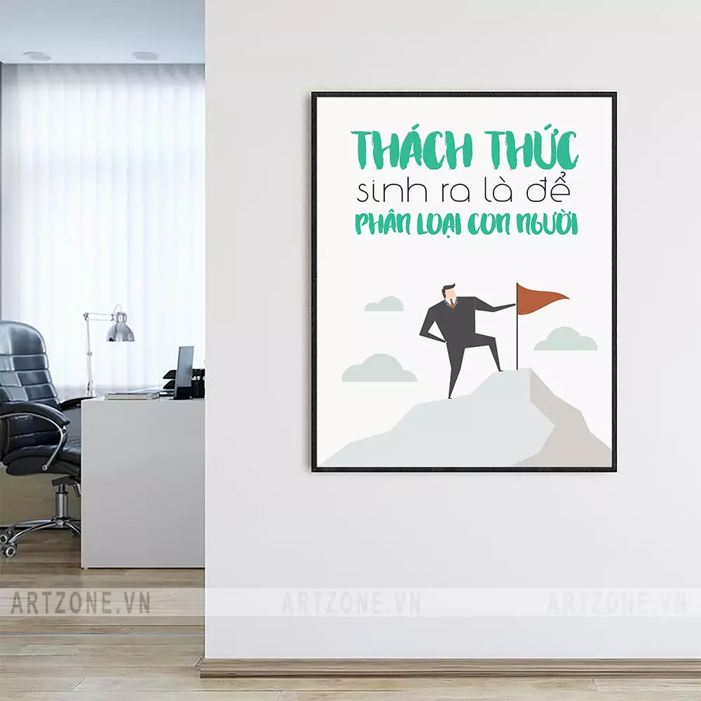 Lợi ích của việc treo tranh slogan trong văn phòng