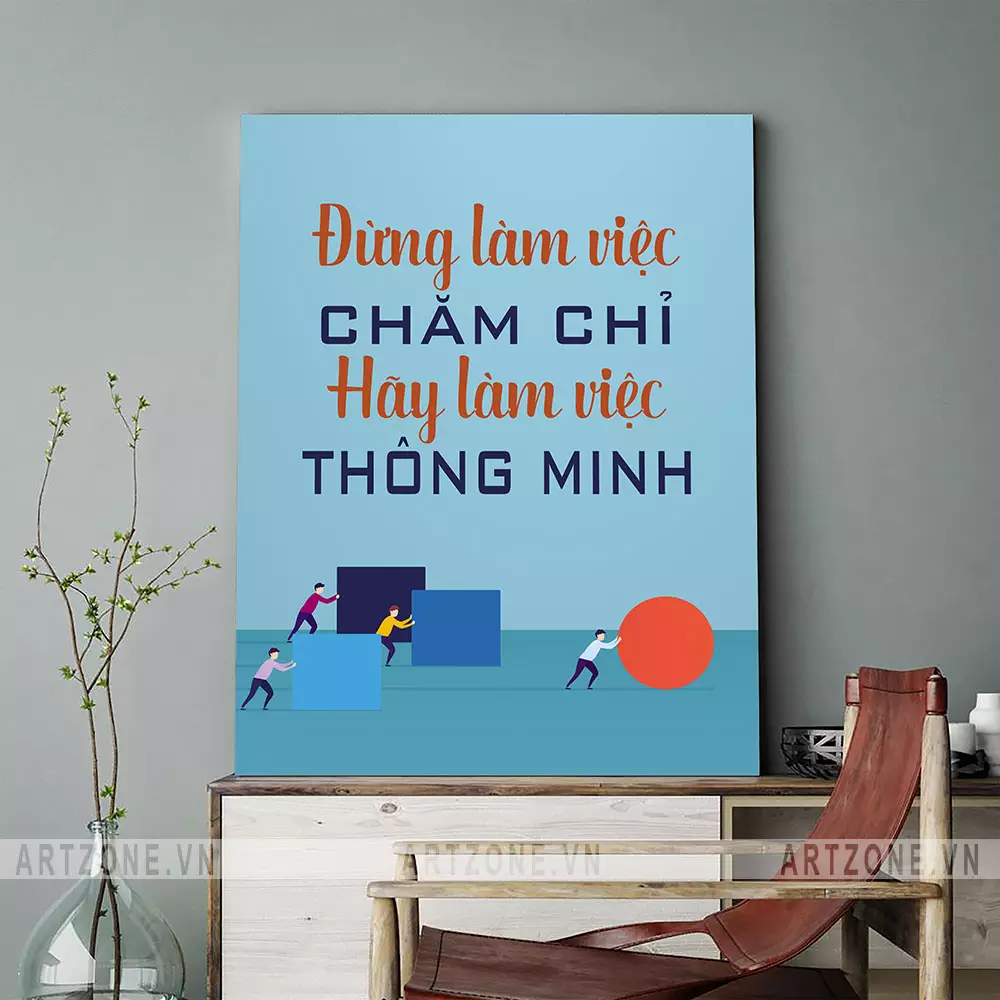 Tranh trang trí văn phòng AZ1-0436