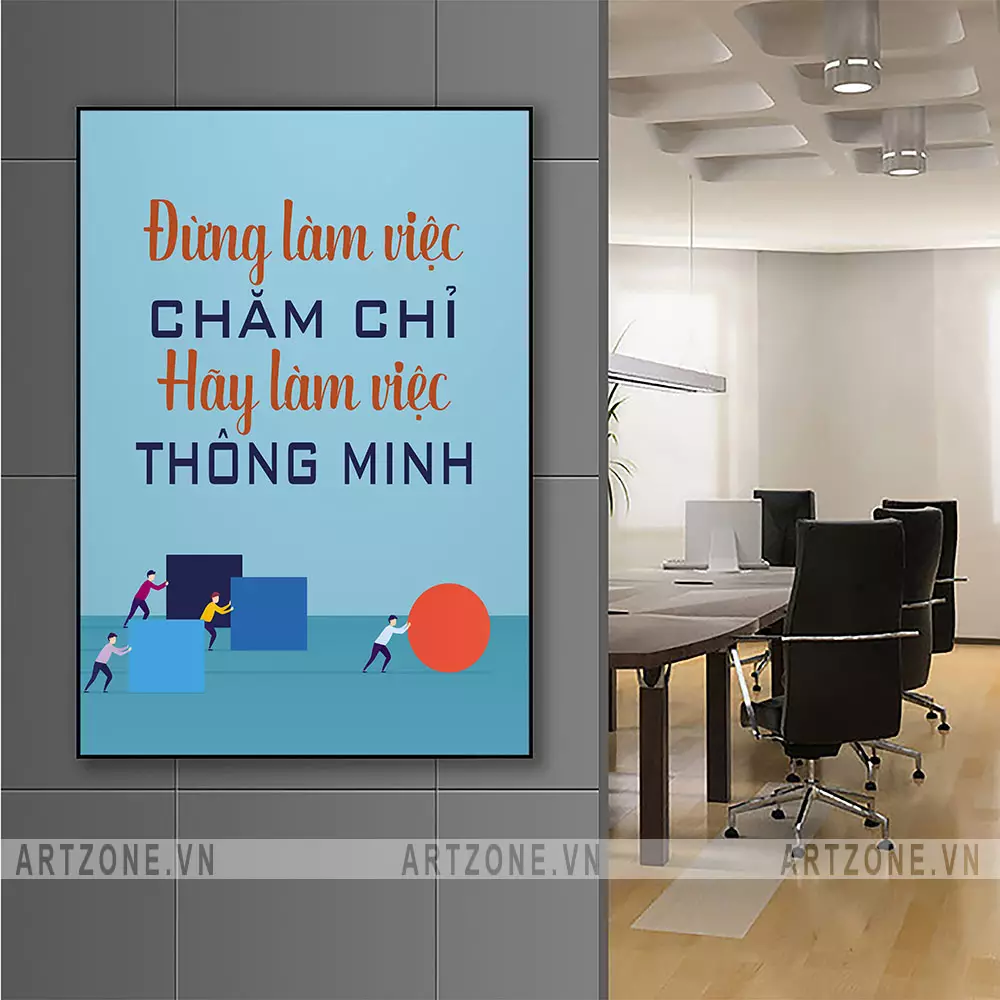 Tranh văn phòng đẹp, tạo động lực