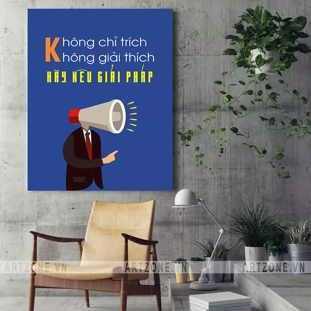 Tranh treo văn phòng tạo không gian làm việc chuyên nghiệp
