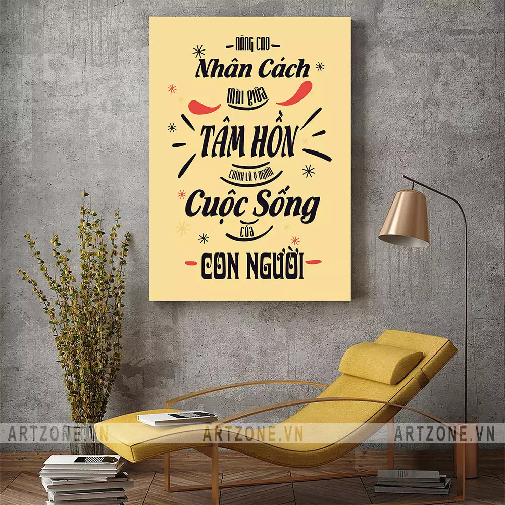 Tranh treo tường văn phòng động lực - Tạo dựng môi trường làm việc tích cực