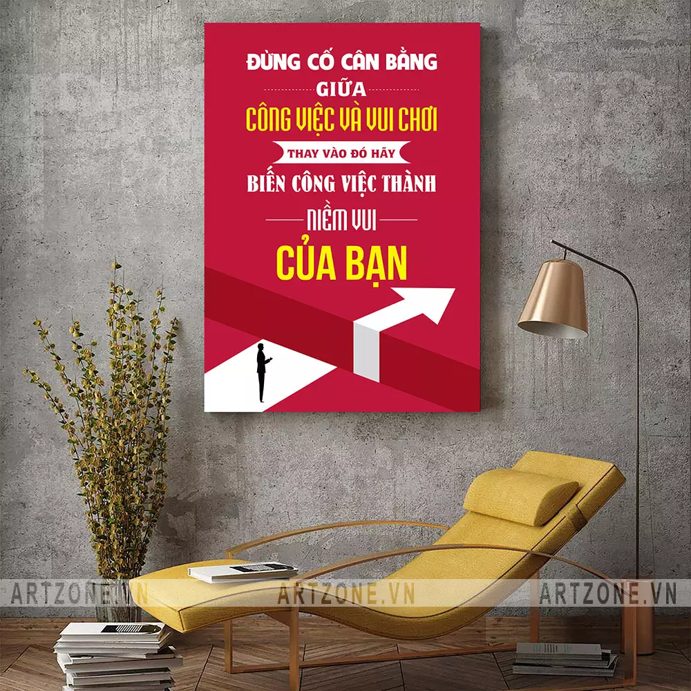 Tranh động lực văn phòng - Trang trí không gian làm việc chuyên nghiệp