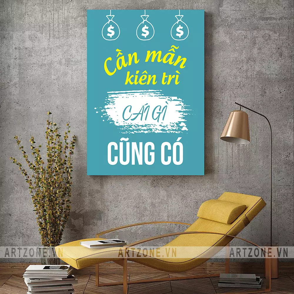 Lợi ích khi treo tranh văn phòng động lực