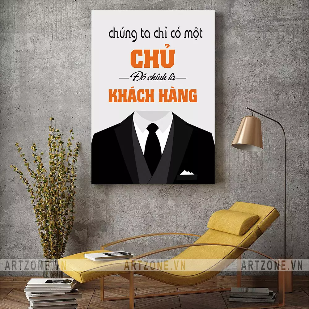 Tranh treo tường văn phòng động lực làm việc