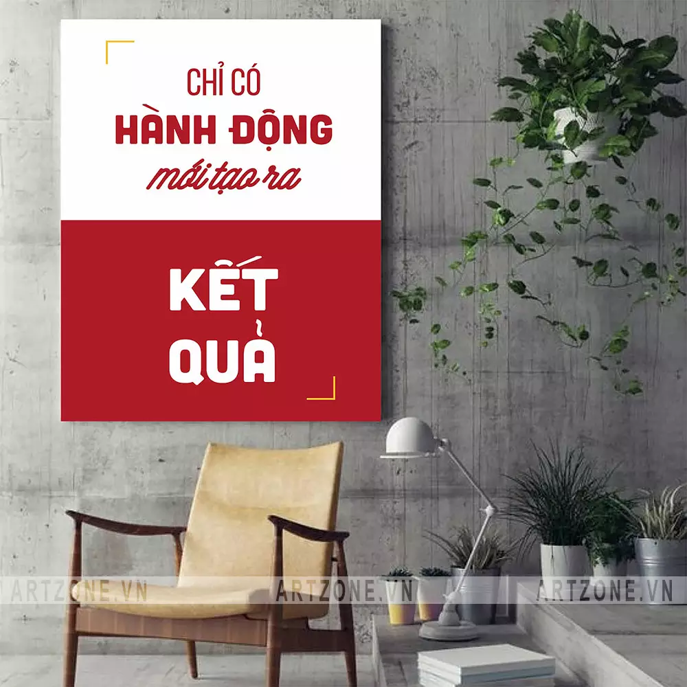 Tranh treo tường tạo động lực cho nhân viên