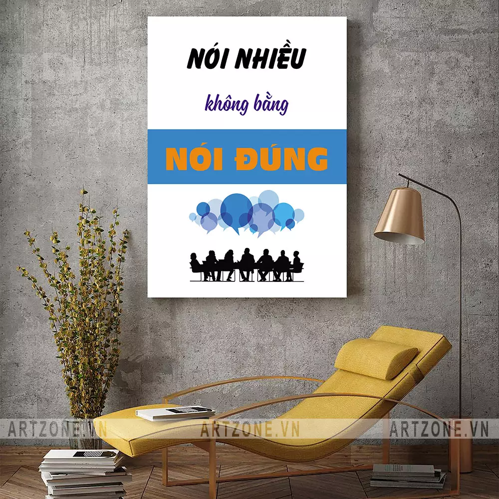 Tranh treo tường văn phòng hiện đại - Mẫu AZ1-0449