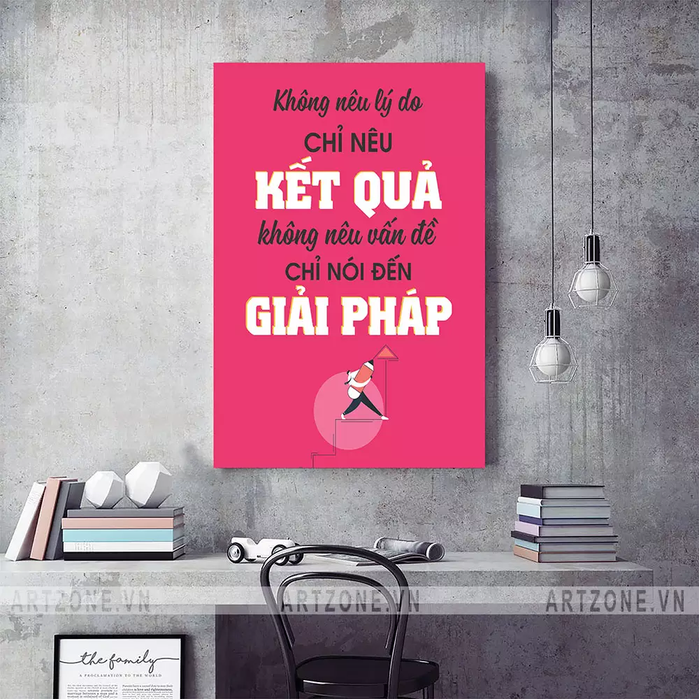 Tranh slogan AZ1-0551 tại Tranh Cao Cấp