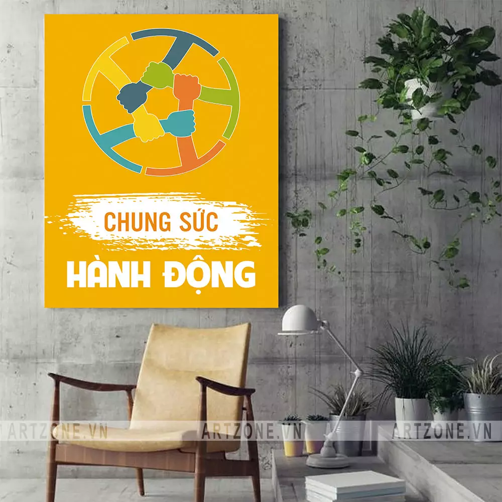 Tranh động lực tạo động lực làm việc