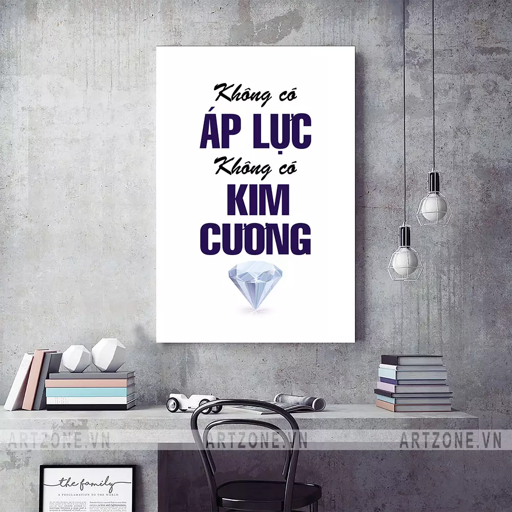 Tranh slogan tạo động lực cho nhân viên