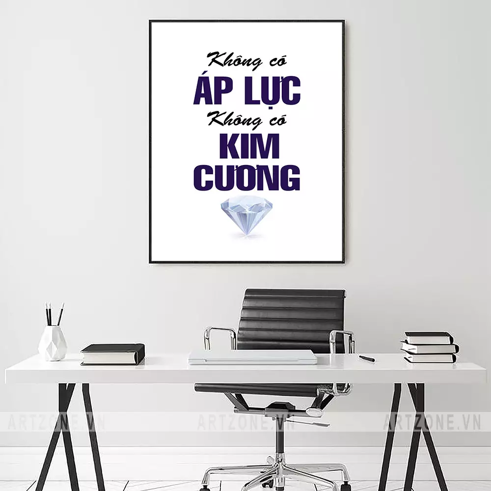 Lựa chọn kích thước tranh phù hợp với không gian văn phòng