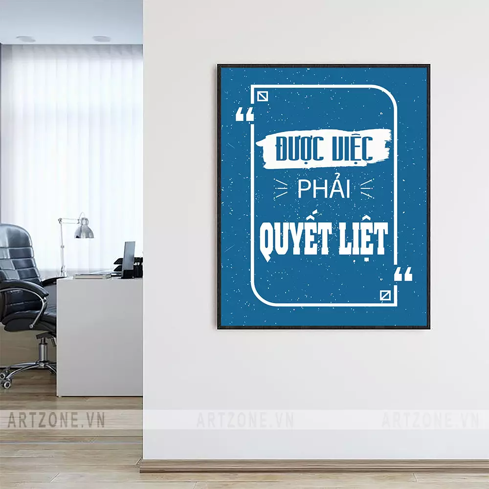 Sai lầm khi treo tranh quá cao trong văn phòng