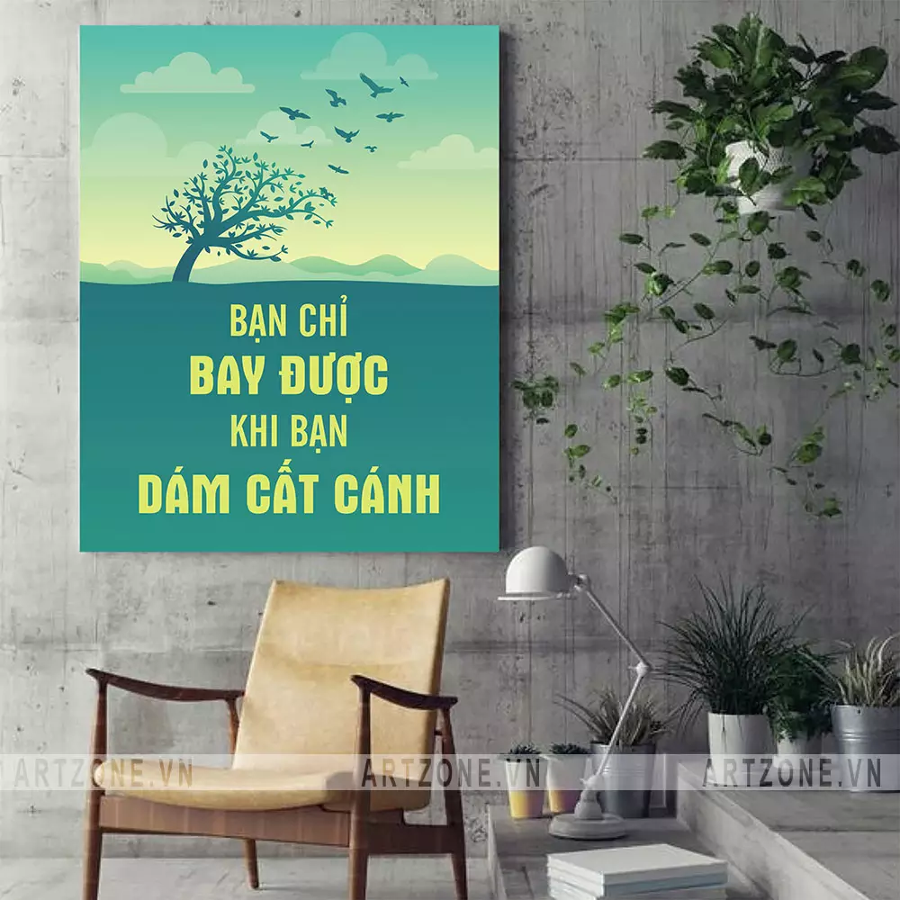 Chọn kích thước tranh phù hợp với không gian