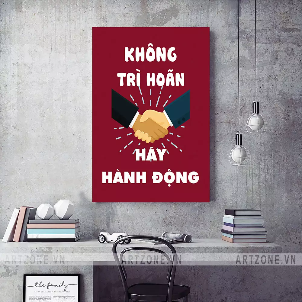 Tranh văn phòng phù hợp với nhiều phong cách Tranh văn phòng phù hợp với nhiều phong cách