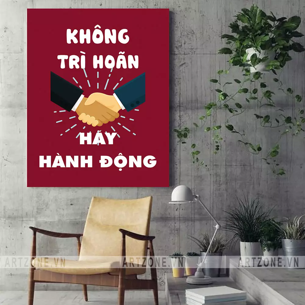 Tranh slogan AZ1-0378 - Sự lựa chọn hoàn hảo Tranh slogan AZ1-0378 - Sự lựa chọn hoàn hảo