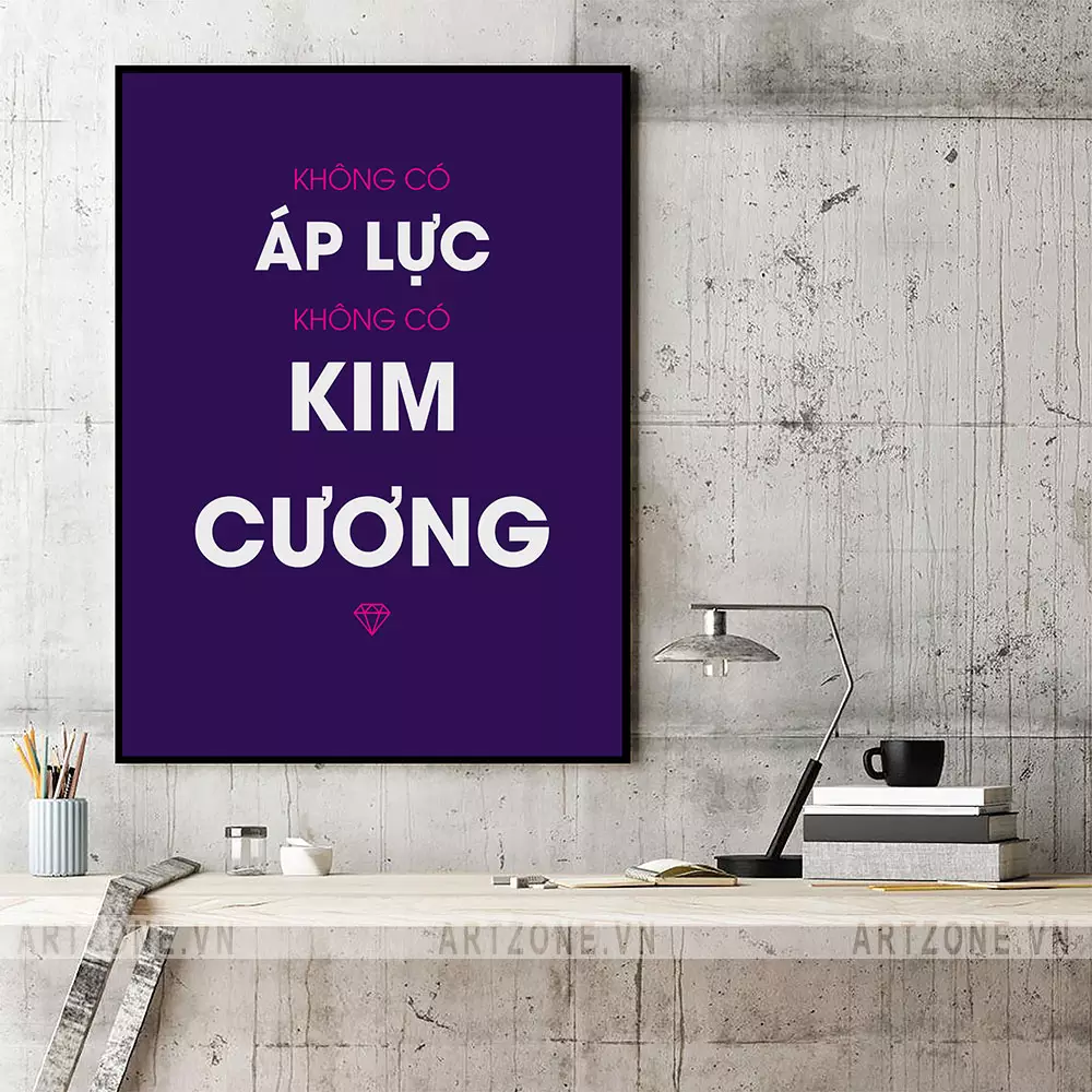 Không nên treo quá nhiều tranh trên một bức tường
