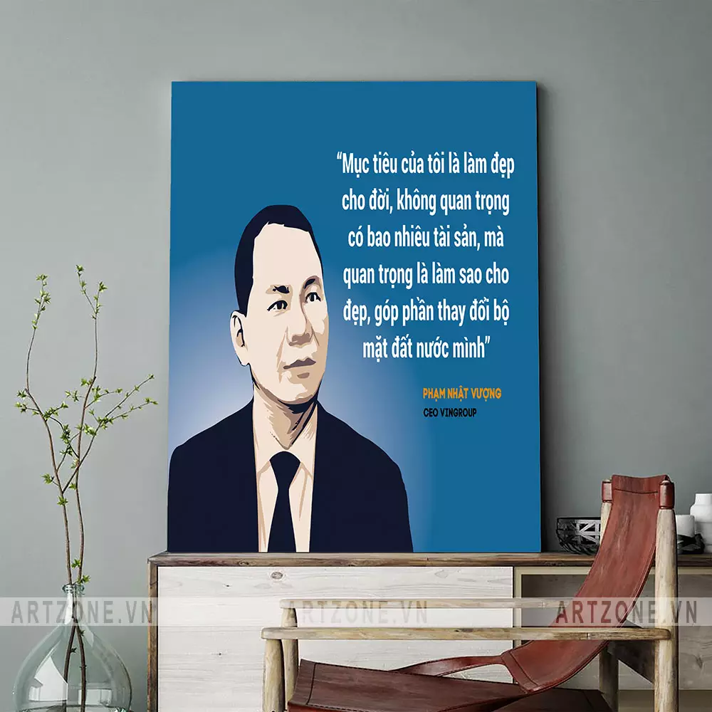 Tranh slogan đẹp cho văn phòng