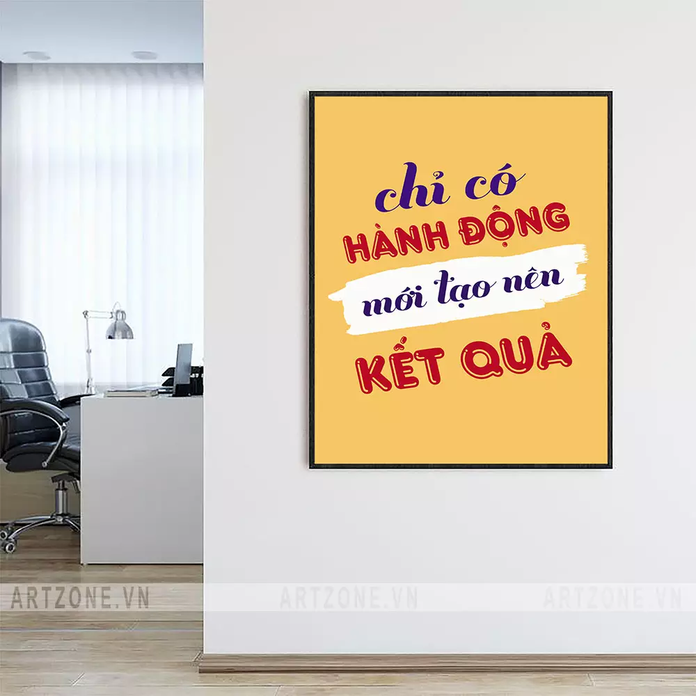 Tranh tạo động lực làm việc nhóm