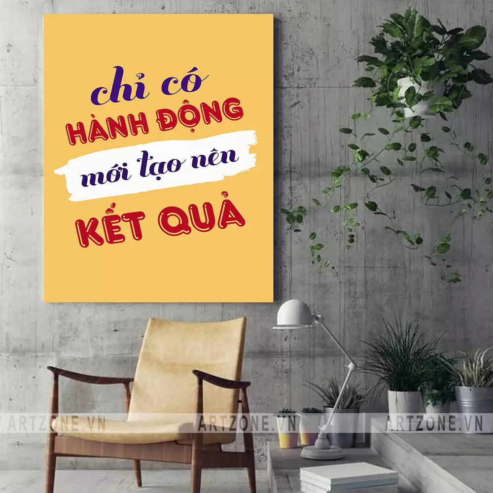 Tranh treo tường văn phòng hiện đại