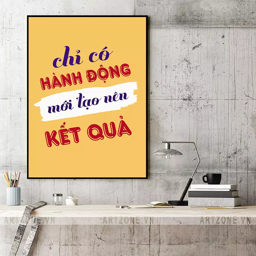 Tranh tạo động lực cho nhân viên