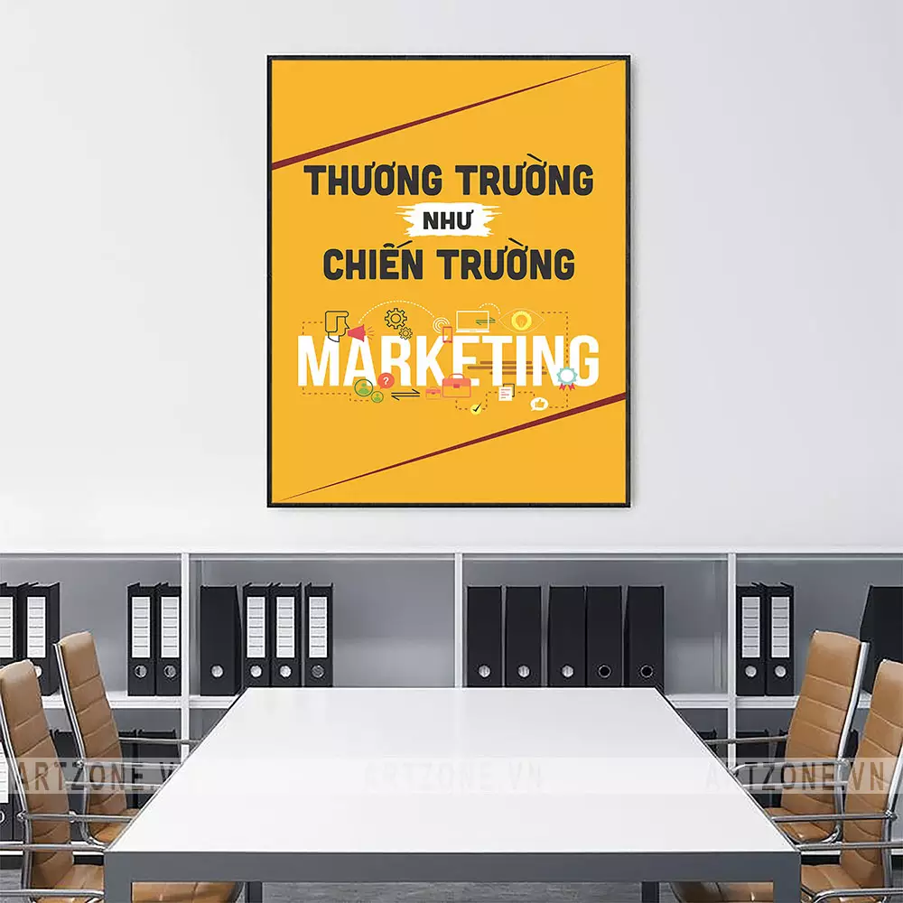 Thông điệp ý nghĩa từ bức tranh Thương trường như chiến trường
