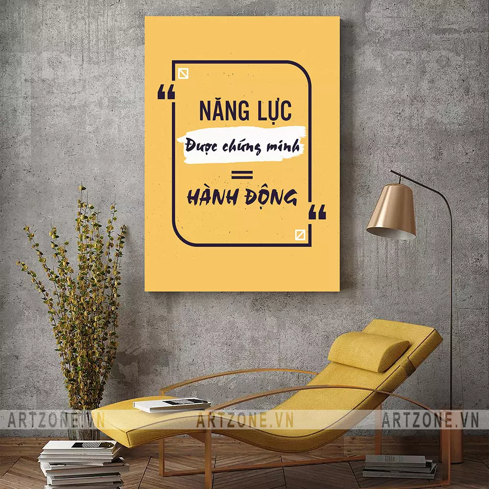 Tranh động lực văn phòng thúc đẩy hành động