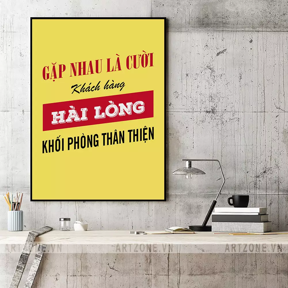 Không gian văn phòng tràn đầy năng lượng tích cực