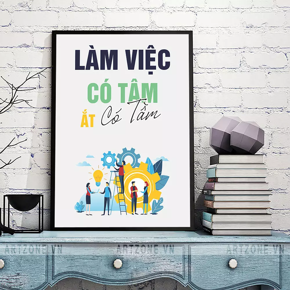 Ánh sáng làm nổi bật vẻ đẹp của tranh
