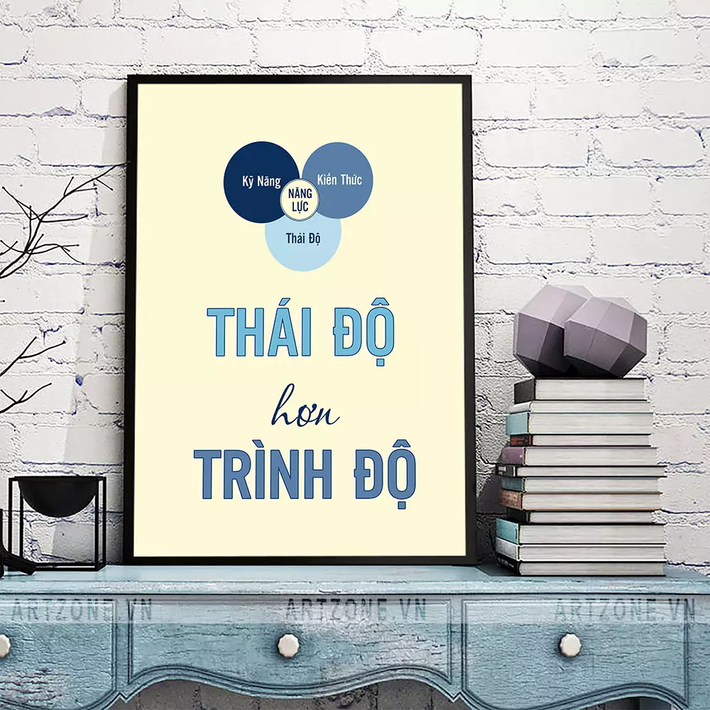 Tranh slogan ý nghĩa cho văn phòng