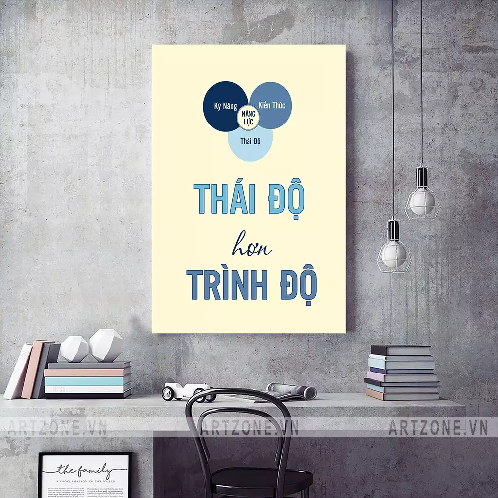 Tranh slogan giá rẻ cho văn phòng