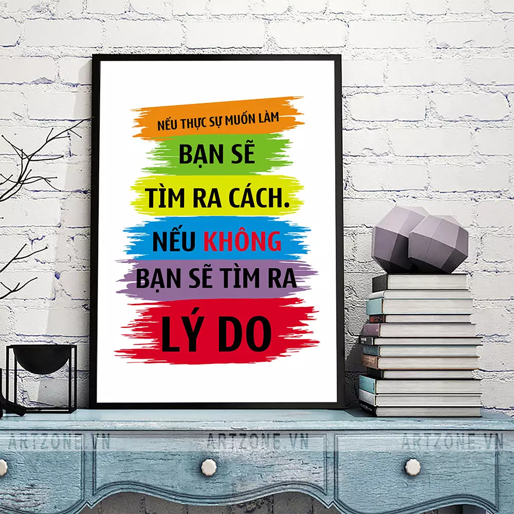 Tranh trang trí tường văn phòng - Tạo điểm nhấn cho không gian