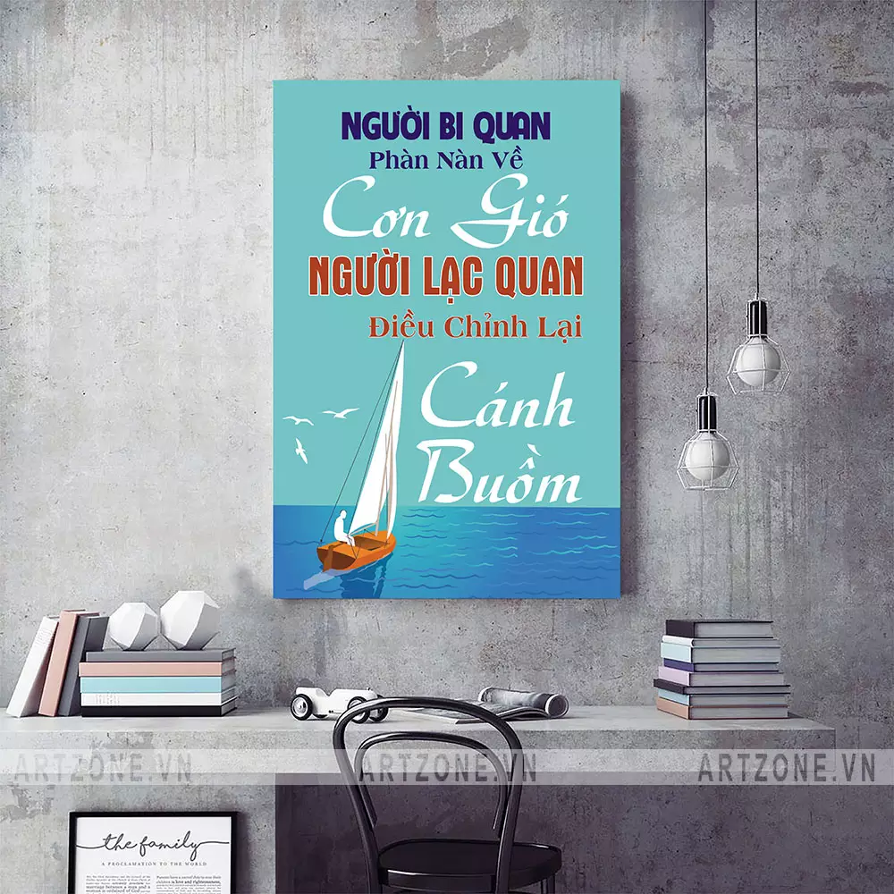 Tranh trang trí văn phòng hiện đại
