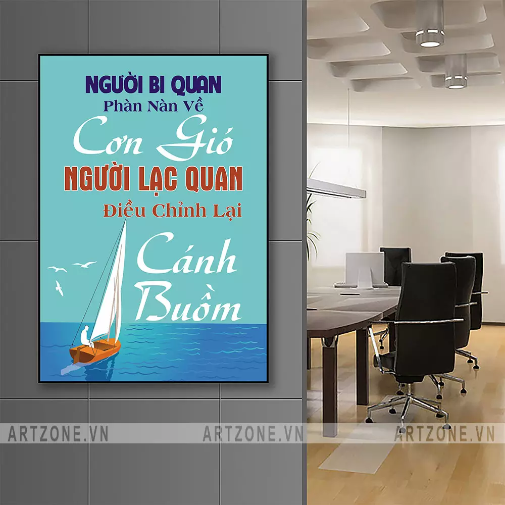 Chọn tranh không phù hợp với văn hóa công ty