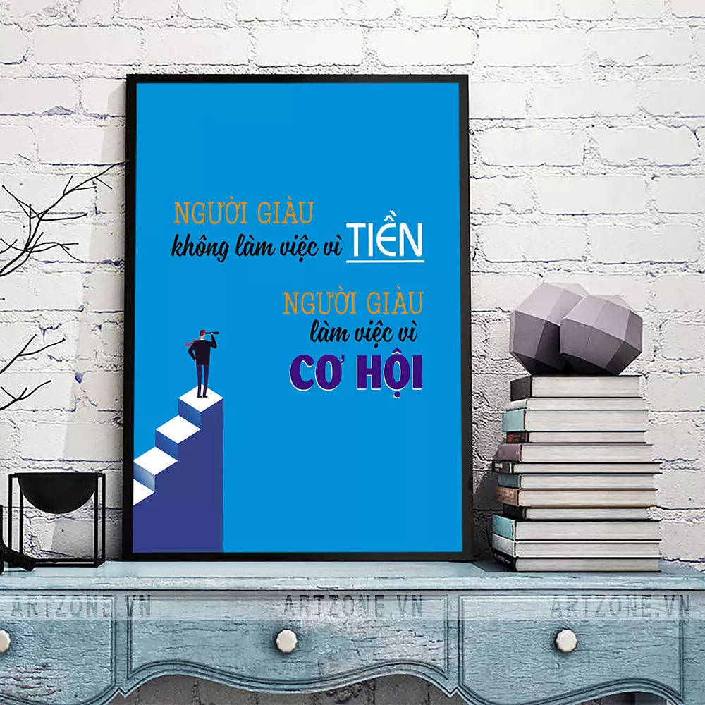 Tranh tạo động lực văn phòng làm việc