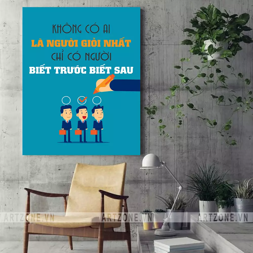 Sai lầm trong trang trí văn phòng bằng tranh