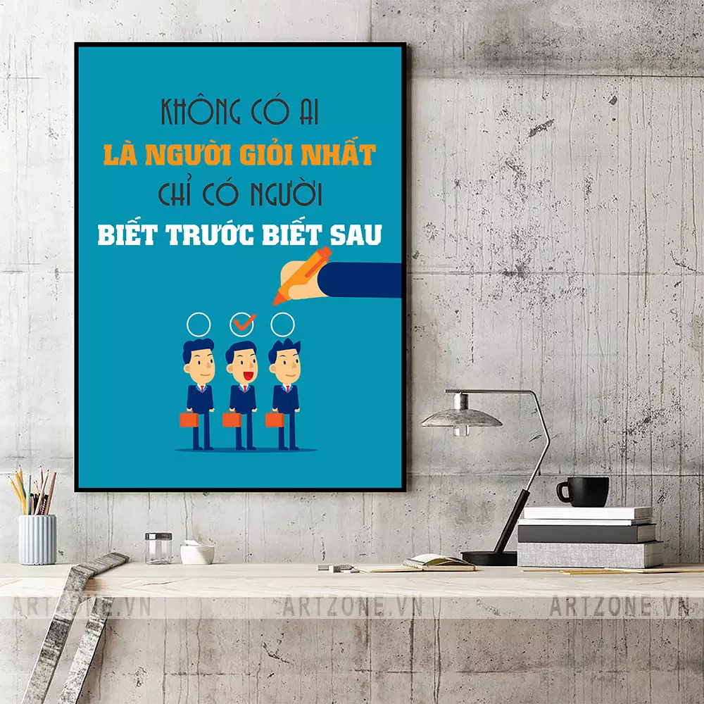Kết luận về tranh trang trí văn phòng
