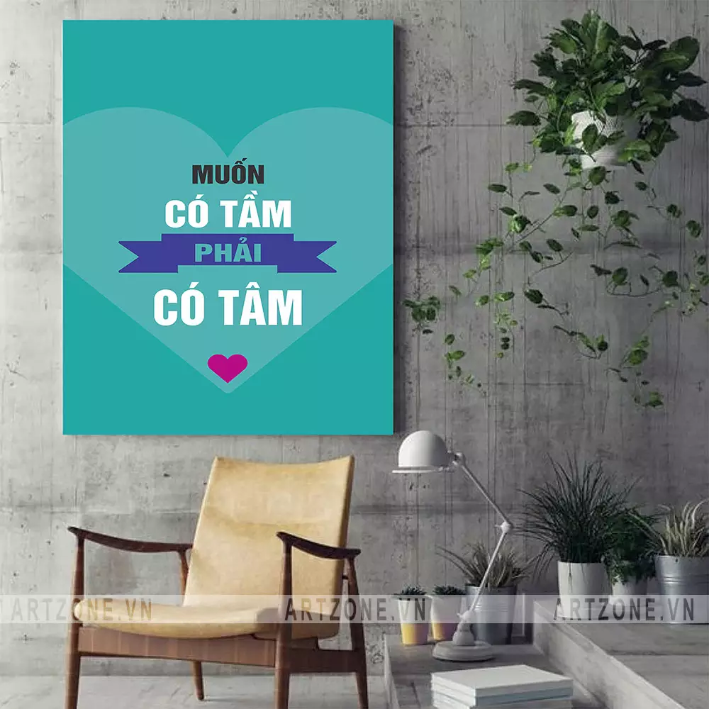 Tranh tạo động lực làm việc phong cách hiện đại