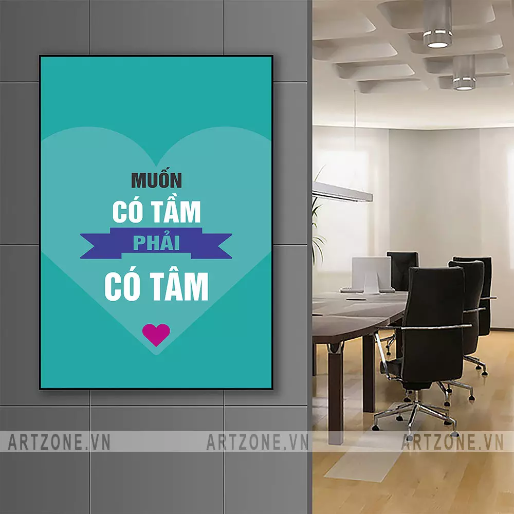 Tranh tạo động lực làm việc thúc đẩy tinh thần đoàn kết