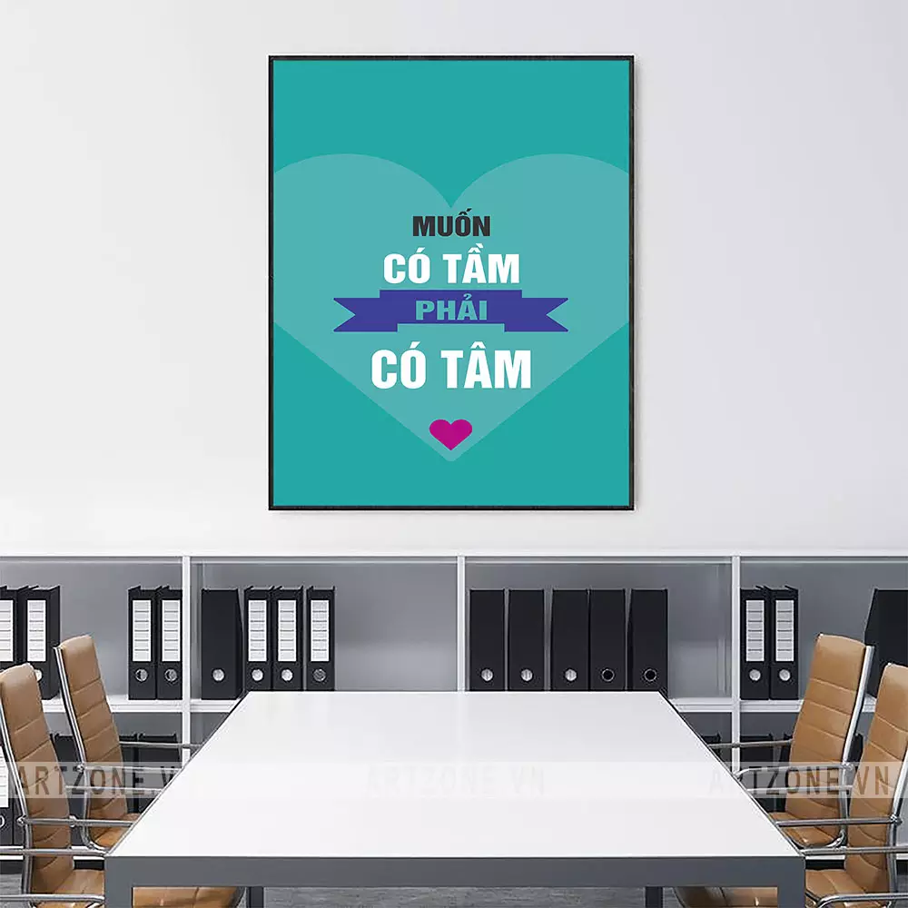 Tranh treo tường tạo động lực làm việc