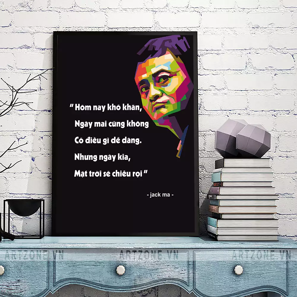 Mẫu tranh slogan đẹp cho văn phòng