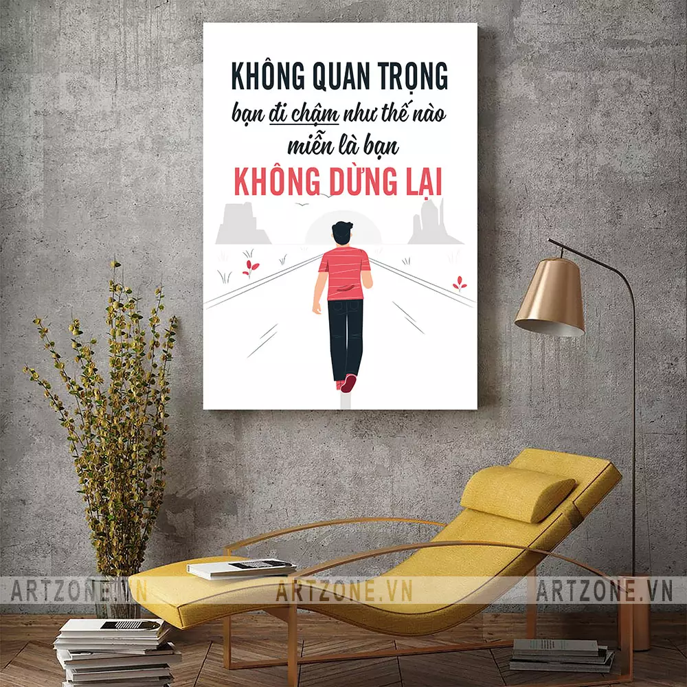 Tranh treo tường văn phòng tạo động lực làm việc