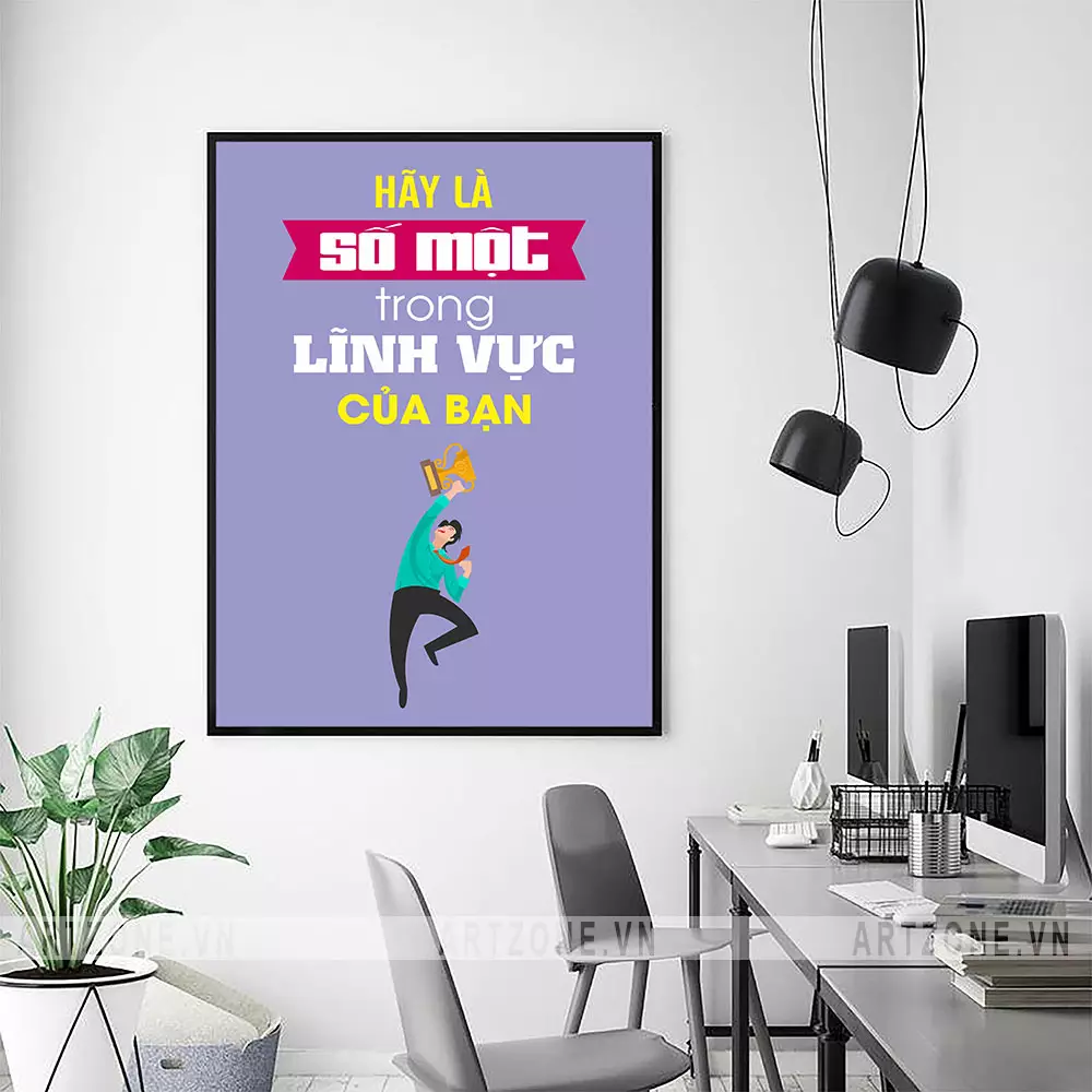 Tranh động lực Hãy là số một