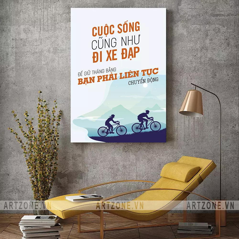 Tranh treo tường văn phòng tạo động lực