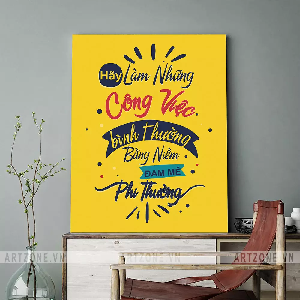 Tránh lạm dụng quá nhiều tranh trong văn phòng