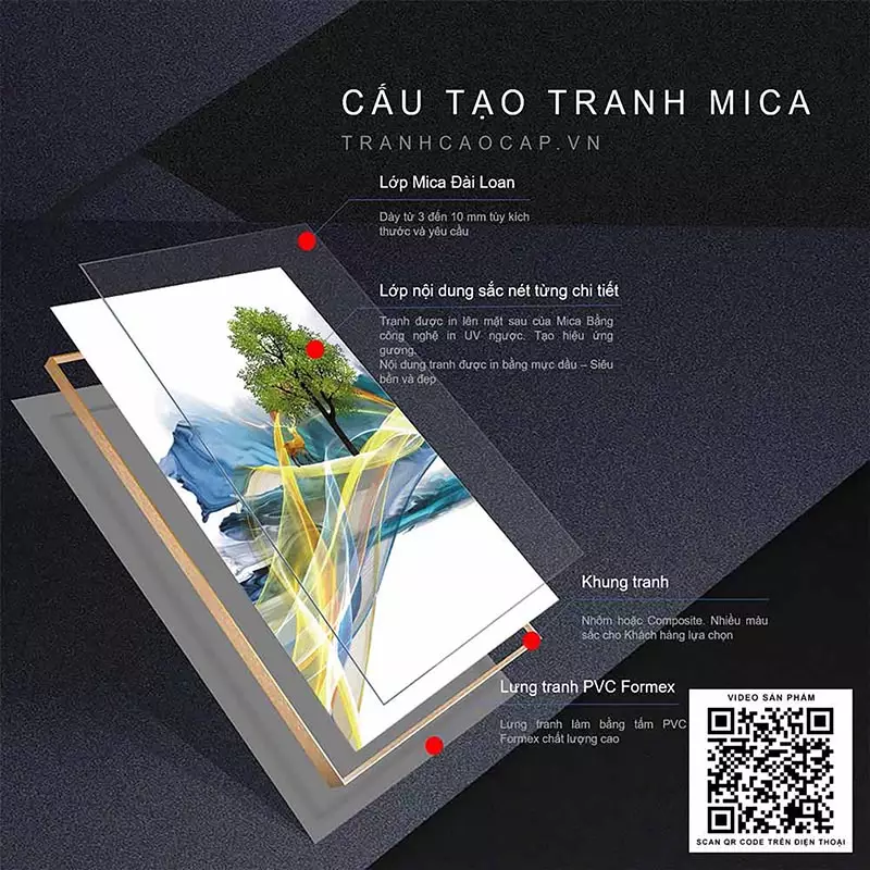 Tranh Mica AZ3-0276-MICA