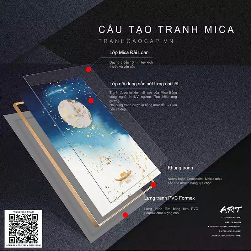 Tranh Mica AZ3-0198