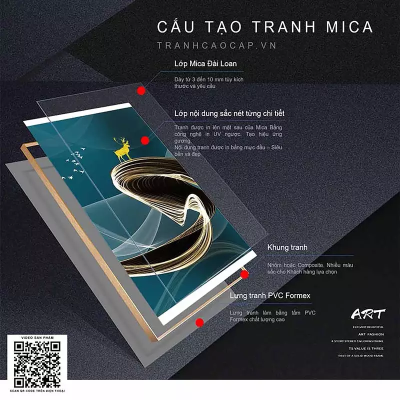 Bức tranh Bóng Gương Bạc Âu 4