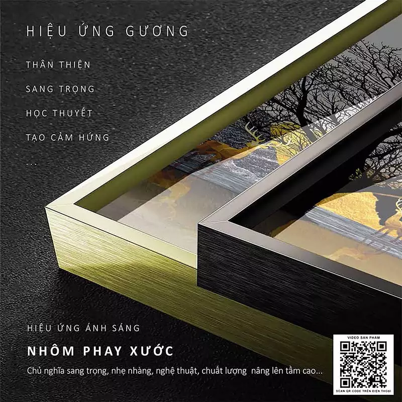 Tranh Mica hiện đại AZ3-0245