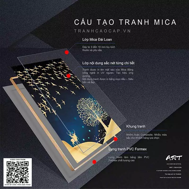Tranh Mica AZ3-0206